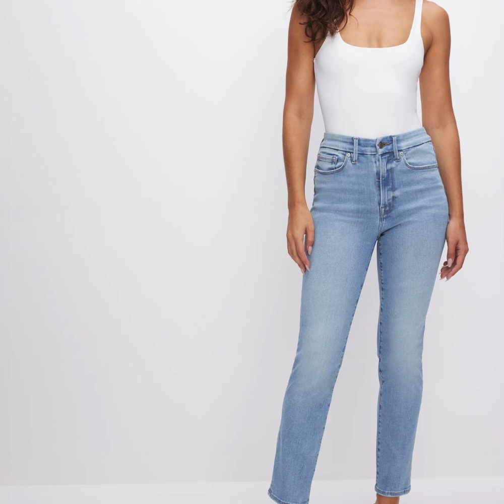 GOOD CLASSIC SLIM STRAIGHT JEANS INDIGO357 SIZE 0